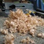 The shavings turned out to be quite large and sturdy