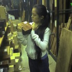 The hardwood blocks at WoodCraft were quite hefty- I'm glad I didn't end up using them in this bow